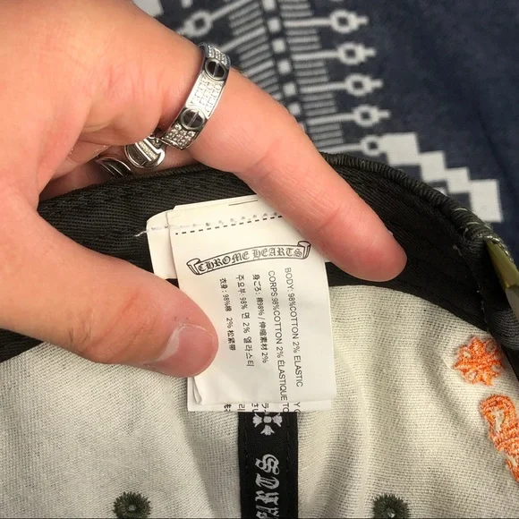 Chrome Hearts ★ AUTHENTIC Camo “CH” Baseball Cap - Picture 8 of 12